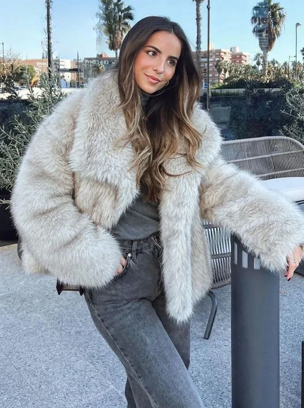 Faux Fur Coat | Luxurious Cosy Glamour For Evenings Out