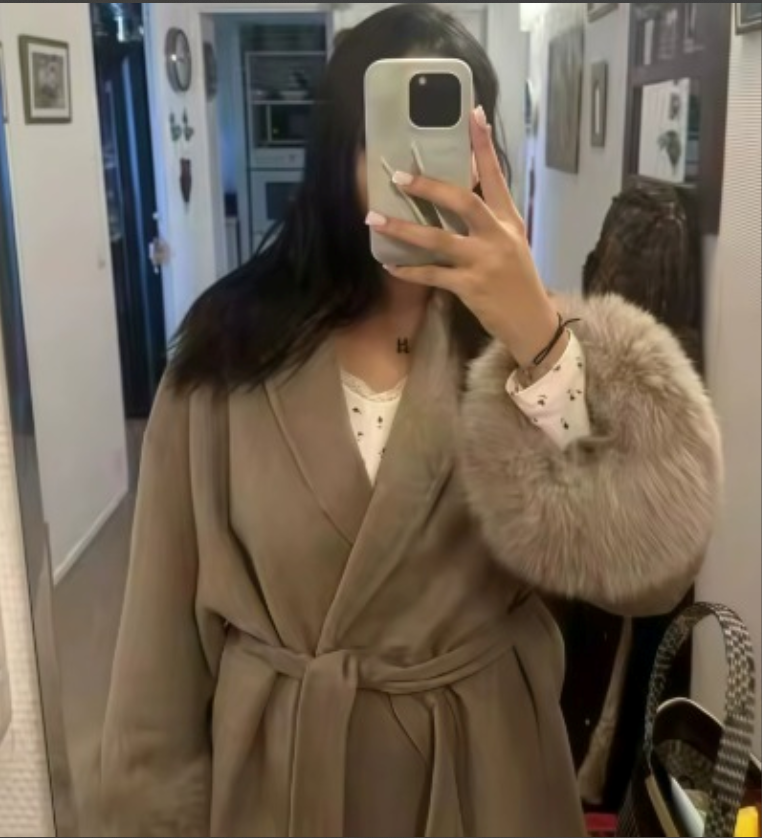 Faux Fur Trim Belted Coat | Effortless Autumn Sophistication