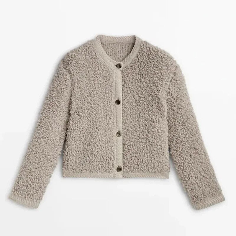 Teddy Cardigan | Plush Warmth and Effortless Quiet Luxury
