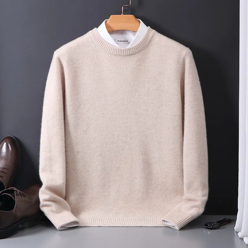 Knitted Men’s Crew Neck Jumper | Effortless Everyday Sophistication