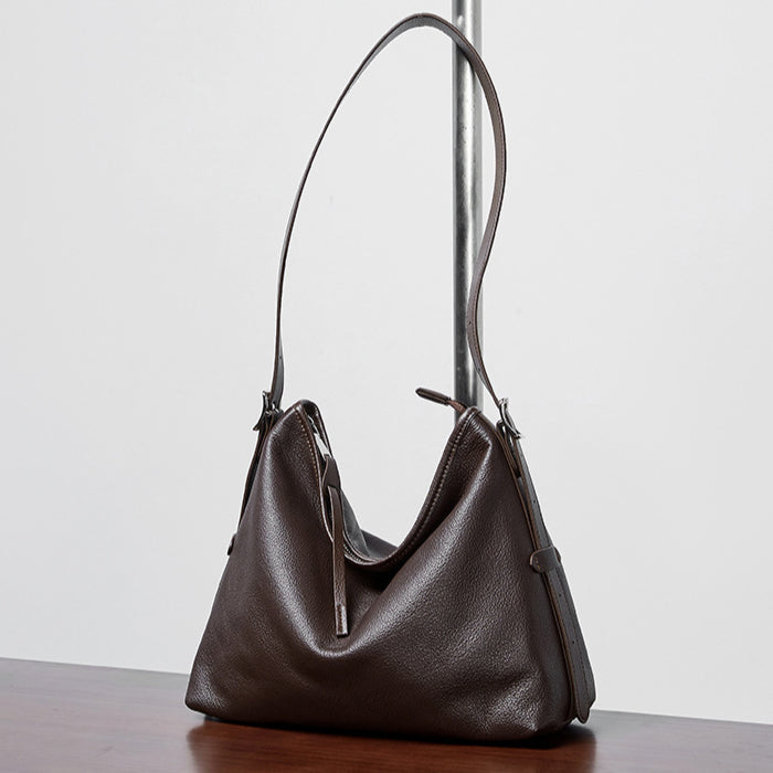 Women's Retro Genuine Leather Shoulder Bag | Effortless Elegance