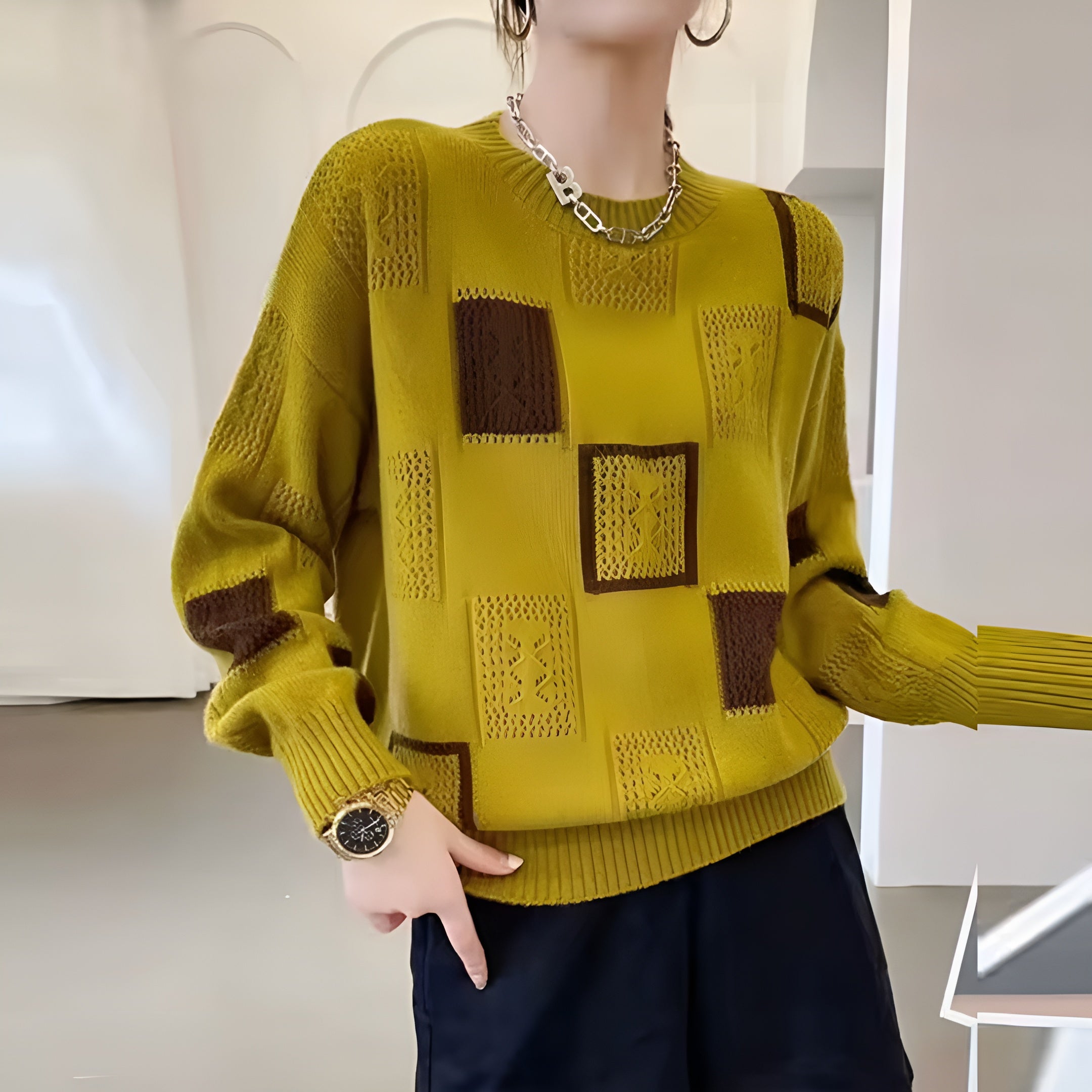 Soft Knit Sweater | Flattering Fit Timeless Everyday Elegance