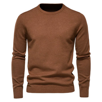 Men’s Knit Long Sleeve Jumper | Cold Weather Elegance