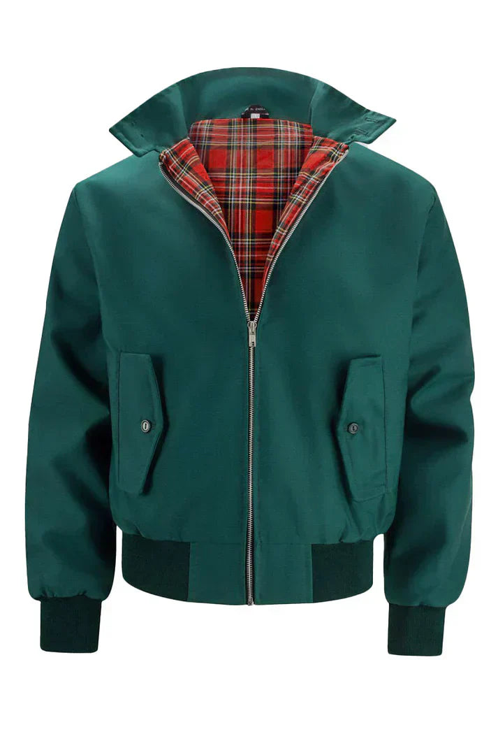 Men’s Retro Bomber Jacket | Tartan Heritage Modern Attitude