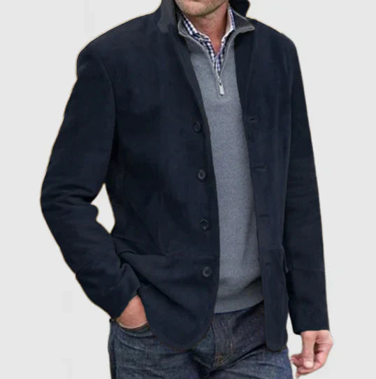 Men’s Autumn Casual Blazer Long-Sleeve | Lightweight City Sophistication