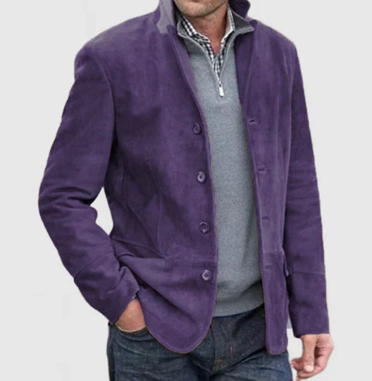 Men’s Autumn Casual Blazer Long-Sleeve | Lightweight City Sophistication