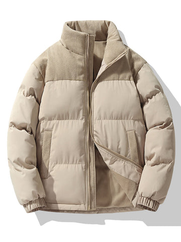Men's Oversized Winter Puffer Jacket | Sleek Warmth and Quiet Confidence