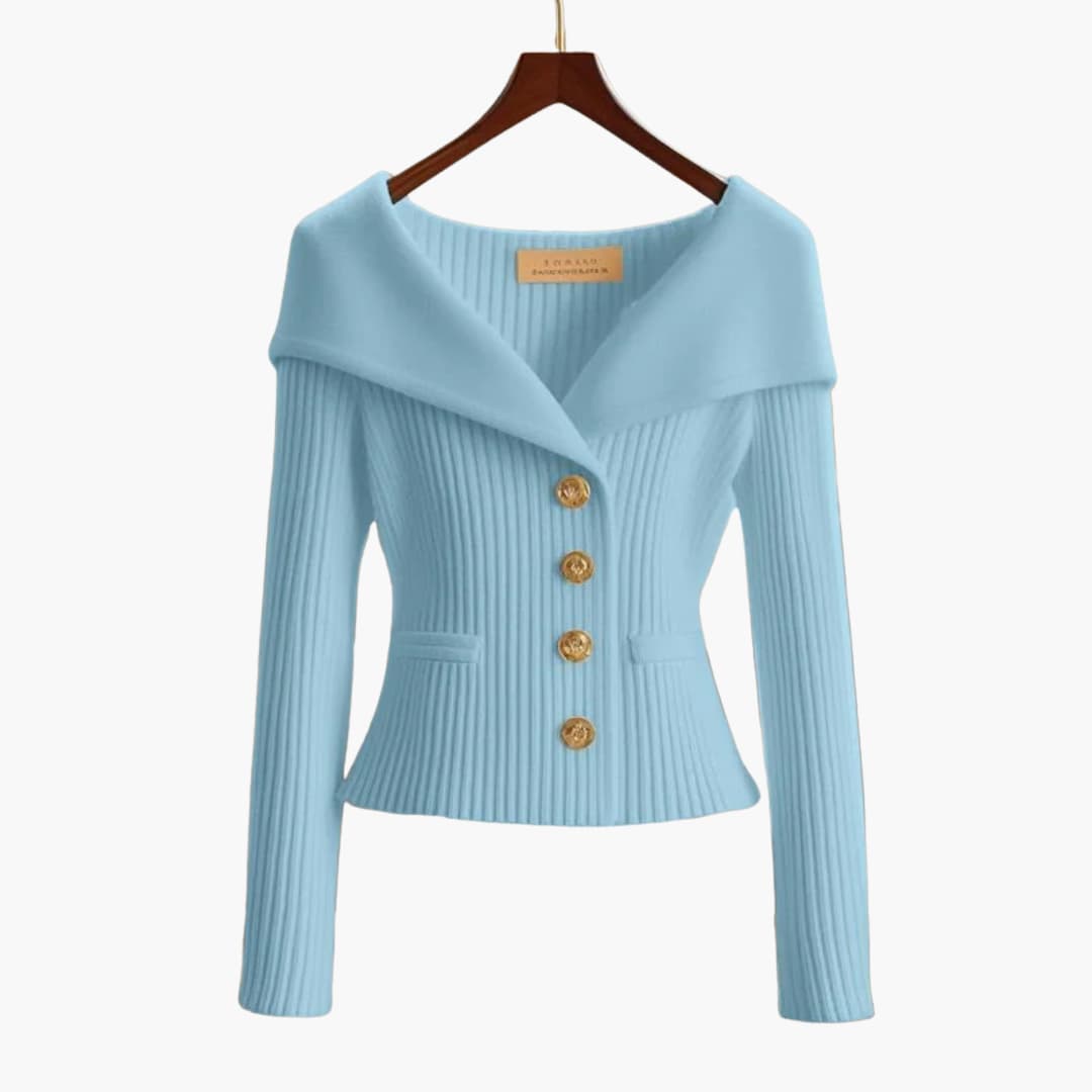 Ribbed Knit Button-Up Cardigan | Effortless Everyday Elegance
