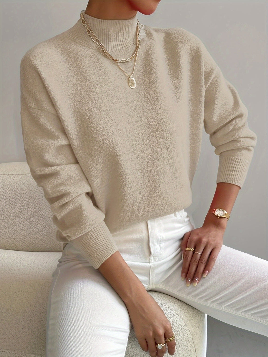 Elegant Turtleneck Sweater | Polished Winter Warmth