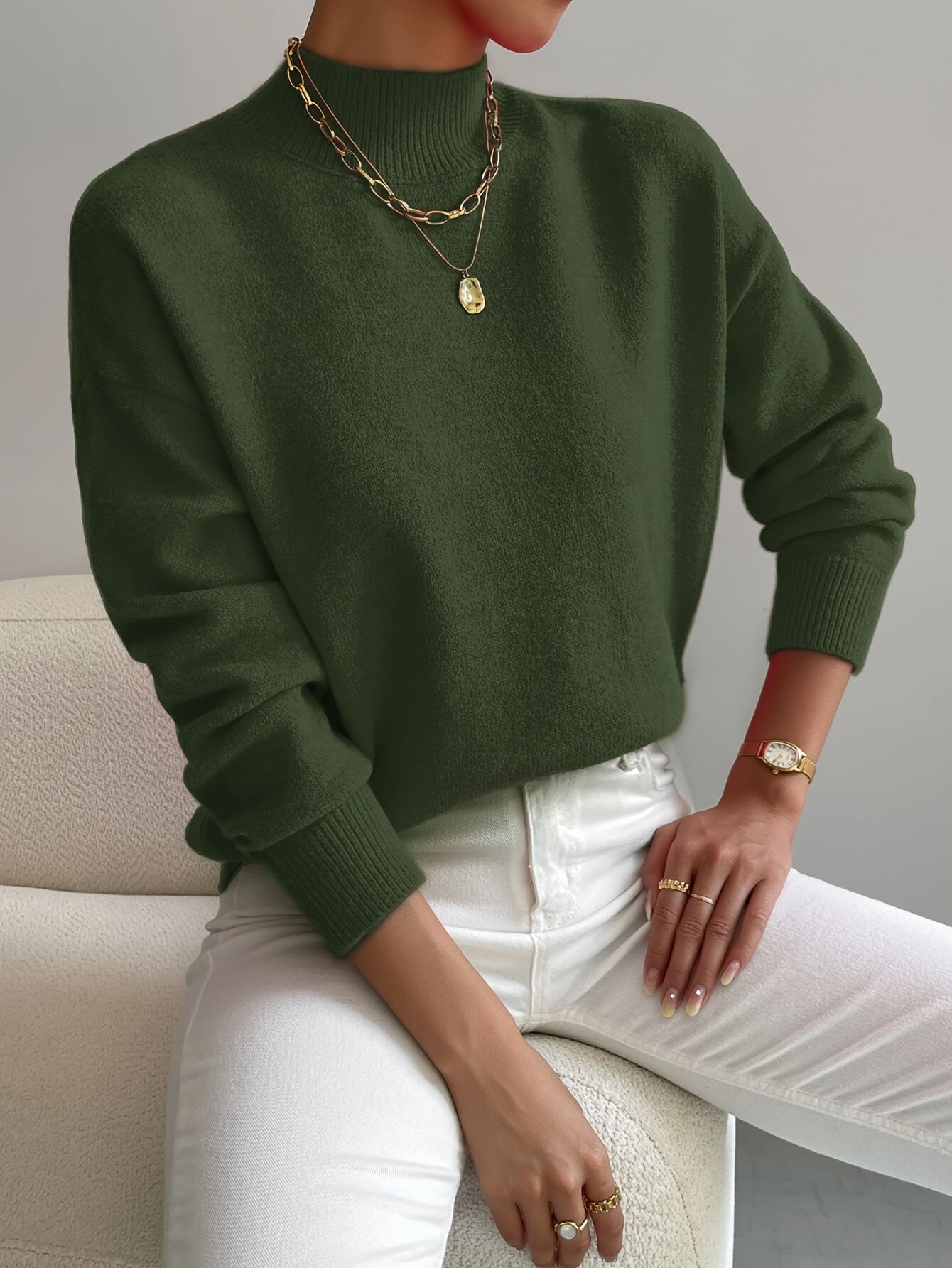 Elegant Turtleneck Sweater | Polished Winter Warmth