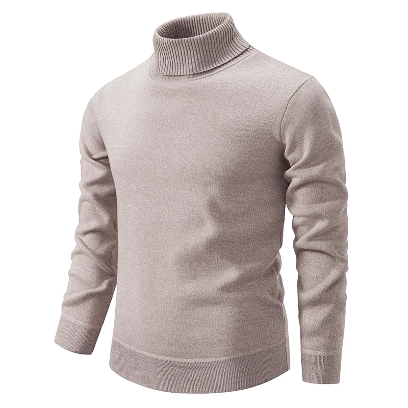 Men's Knit Turtleneck Jumper | Effortless Roll Neck Sophistication