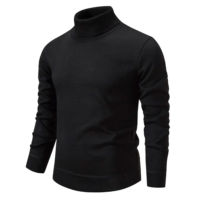 Men's Knit Turtleneck Jumper | Effortless Roll Neck Sophistication